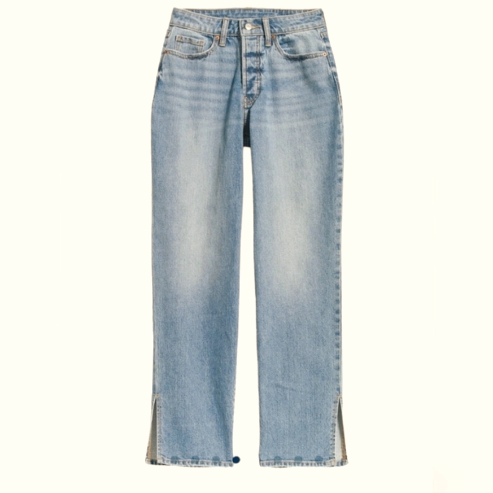 Old Navy Light Blue Straight Leg Jeans